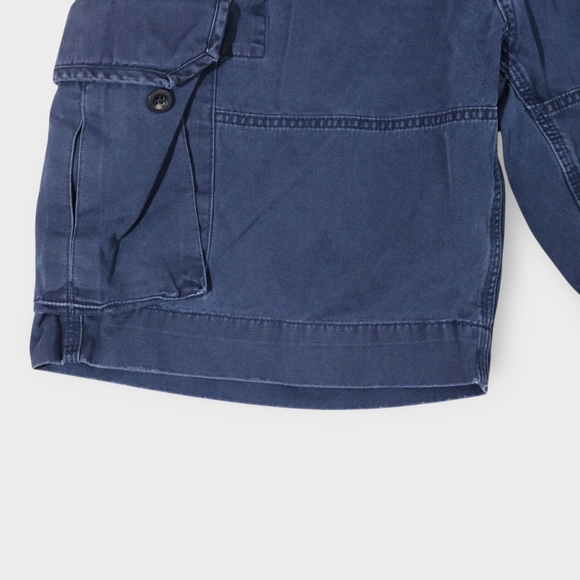 POLO Ralph Lauren Shorts Mens SZ 38 GELLAR Cargo Fatigue Blue Classic Fit - Picture 2 of 11